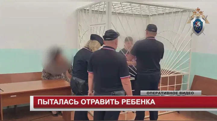 ПЫТАЛАСЬ ОТРАВИТЬ РЕБЕНКА