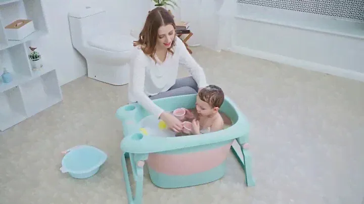 Детская складная ванна, smart bath for bybay