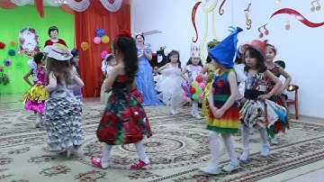 Оригинальный показ мод в детском садике " Арман" г. Кокшетау